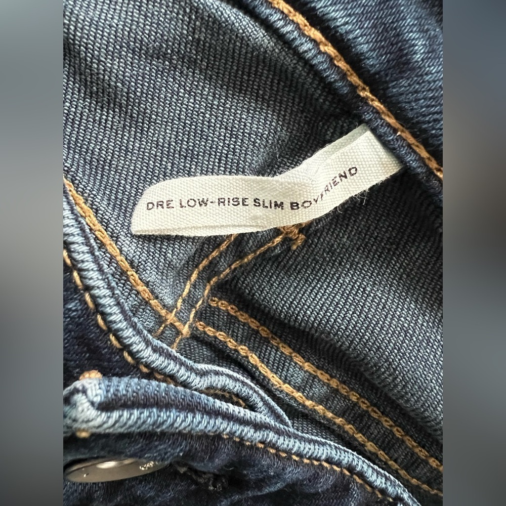 rag & bone dre low rise slim boyfriend jeans - Picture 4 of 5